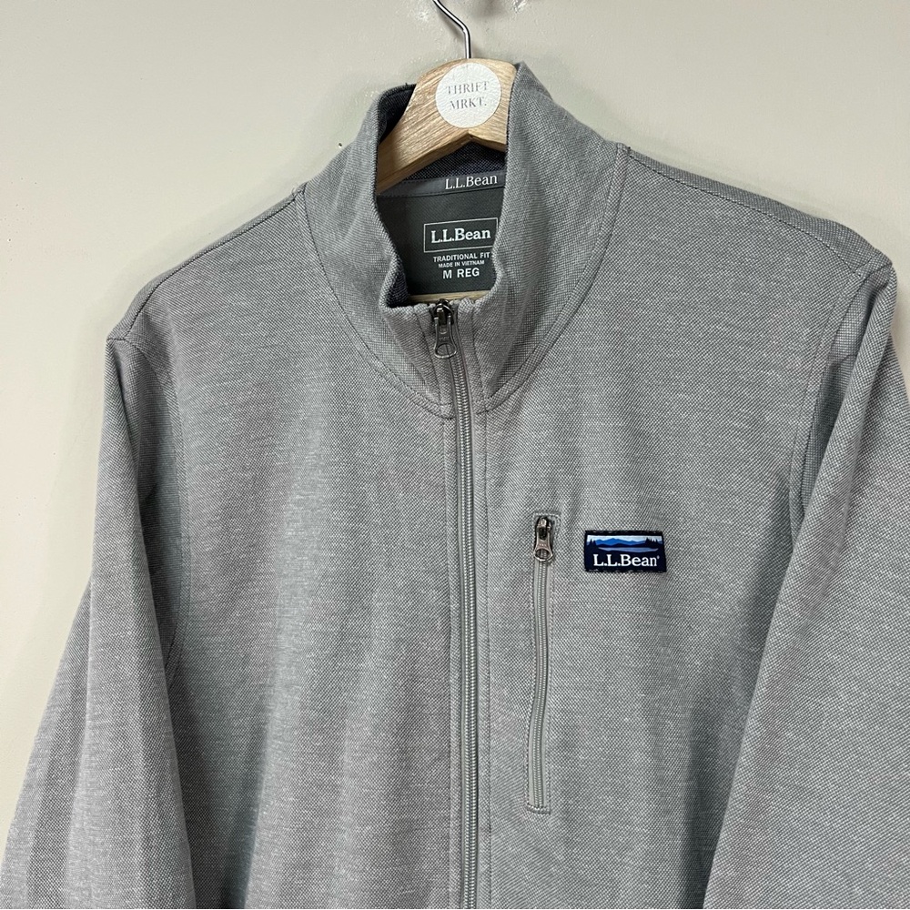 L.L. Bean Zip Up Sweater - Picture 2 of 3